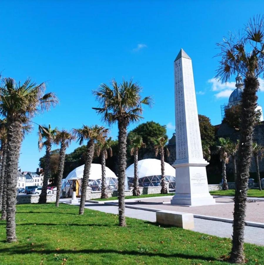 Apartamento Au Jardin De La Basilique Boulogne-sur-Mer Exterior foto