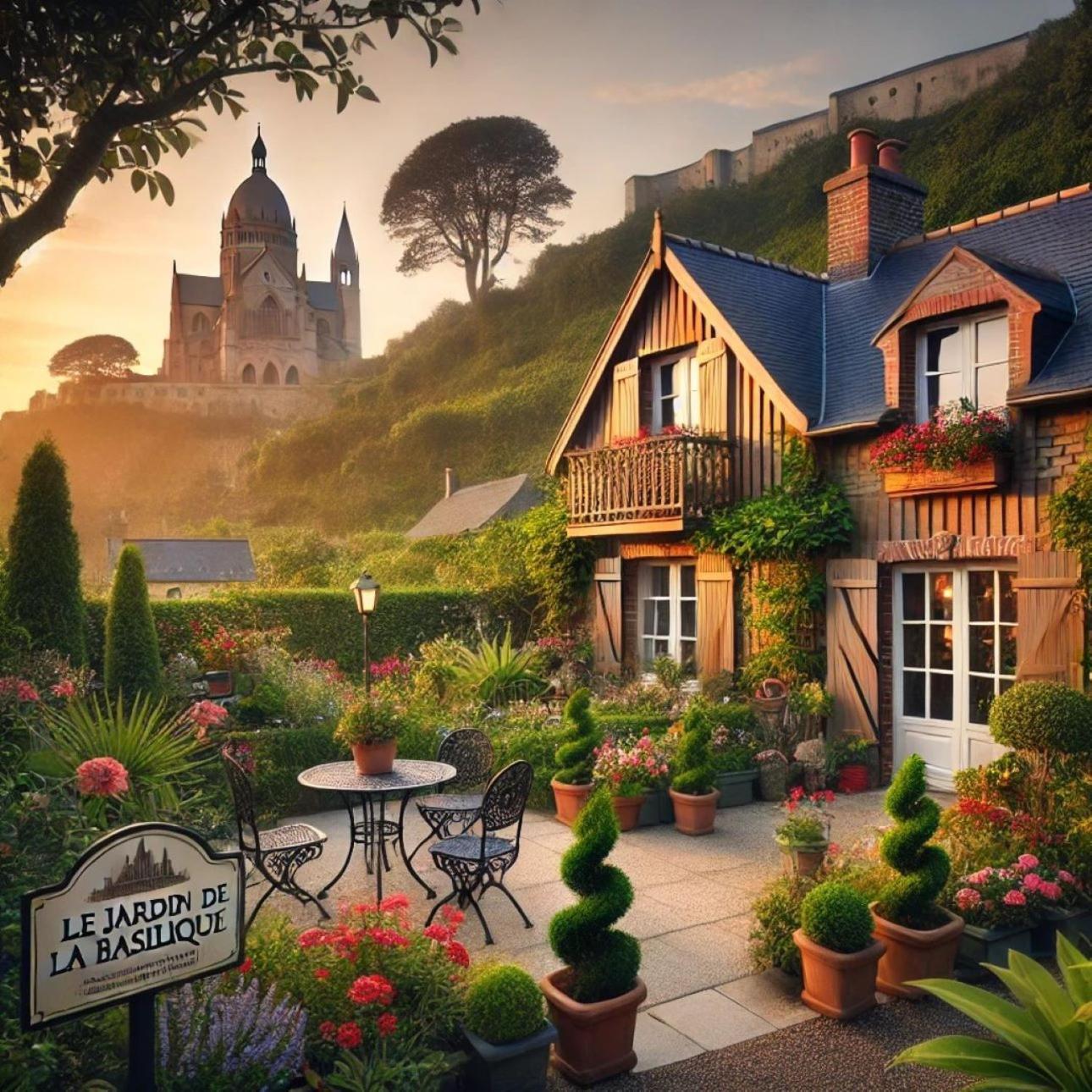 Apartamento Au Jardin De La Basilique Boulogne-sur-Mer Exterior foto